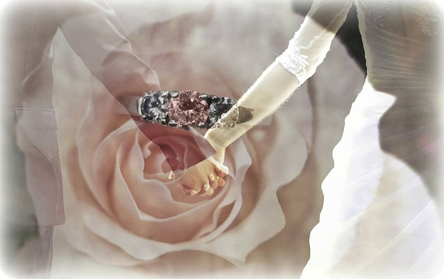 ruce, růže, prsten